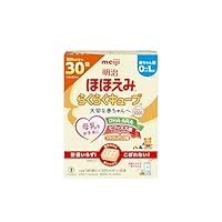 Amazon.co.jp: 明治ほほえみ らくらくキューブ 1,620g (27g×60袋)[0